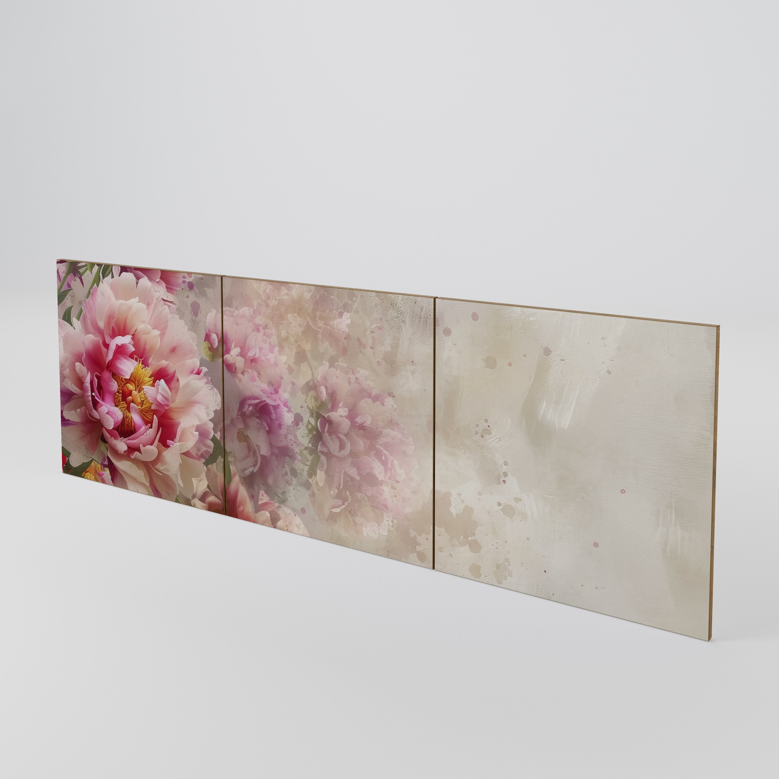 PEONY WHISPER 3-Piece Sideboard Door Set