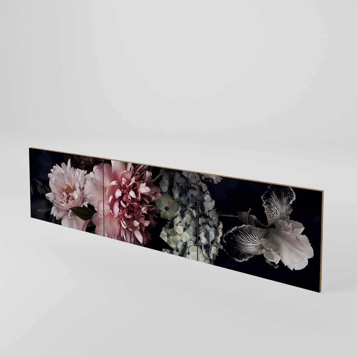 PURE BLOSSOM 3-teiliges TV-Lowboard Tür-Set
