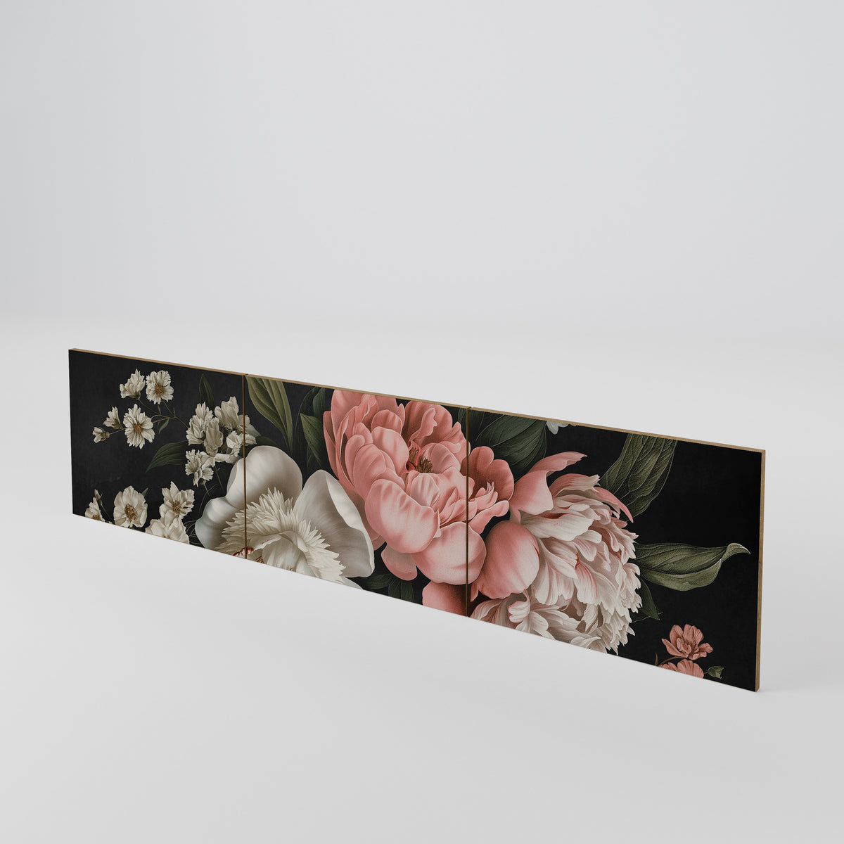 LUSH ELEGANCE 3-Piece TV Cabinet Door Set