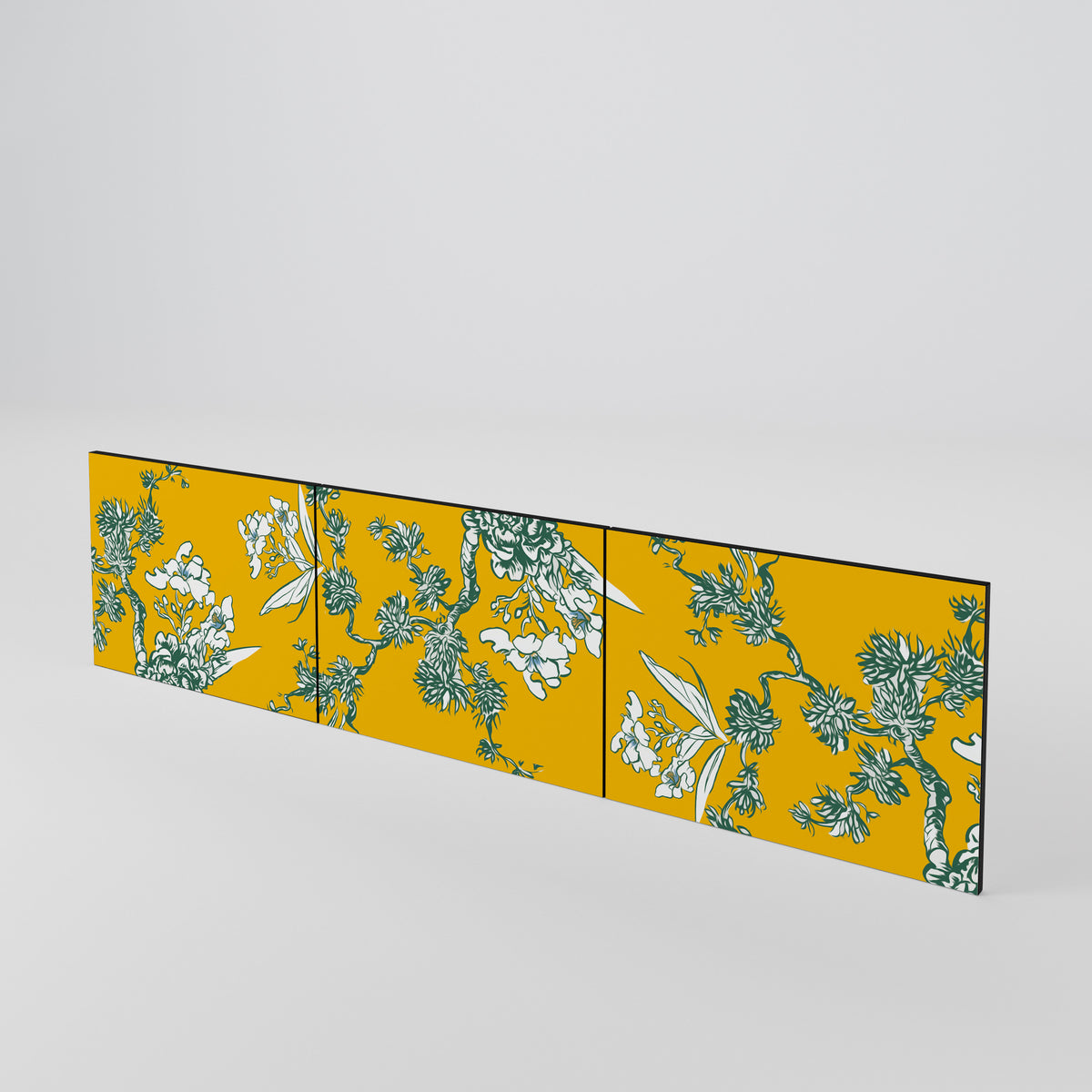 YELLOW CHINOISERIE 3-teiliges TV-Lowboard Tür-Set