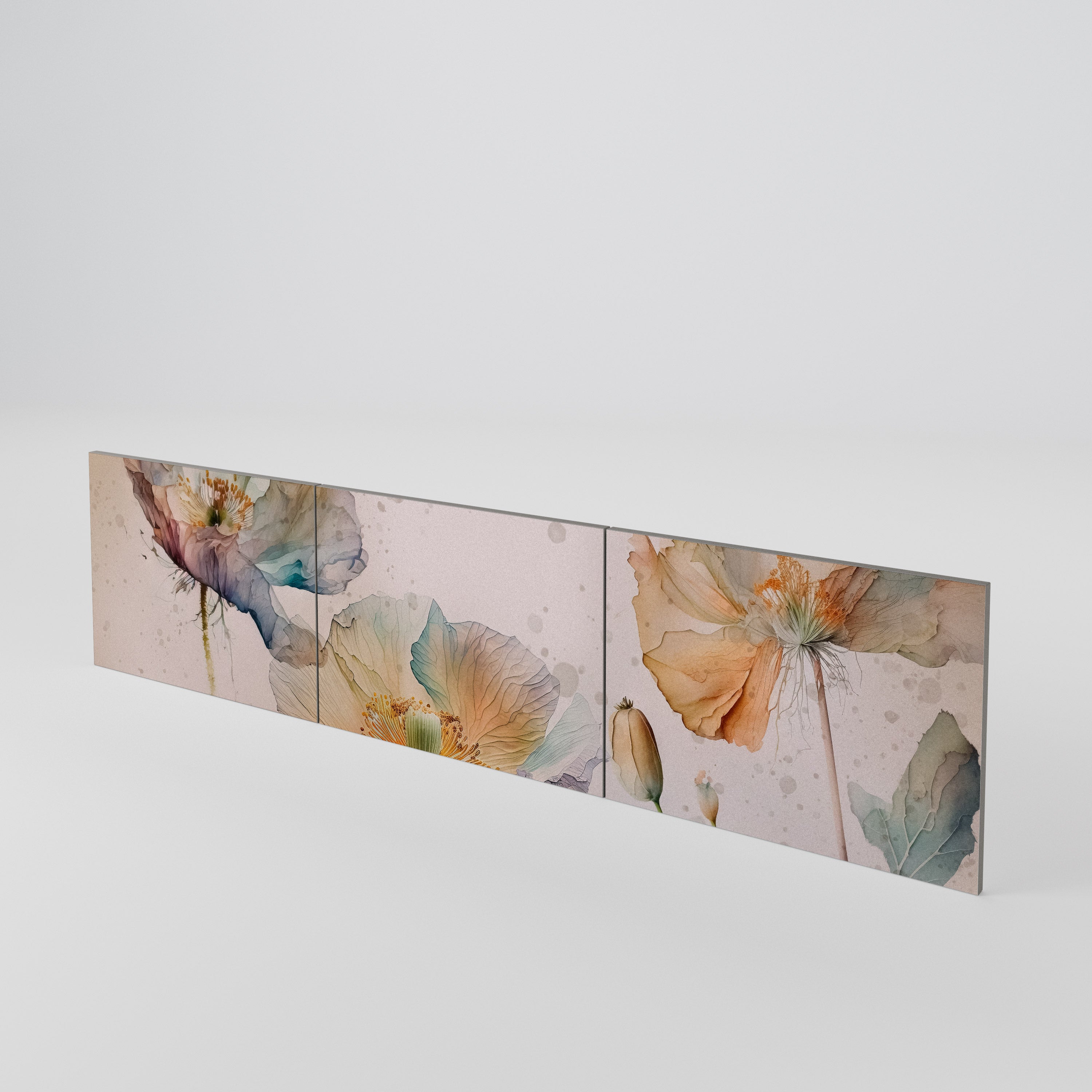 SOFTEN POPPY 3-teiliges TV-Lowboard Tür-Set