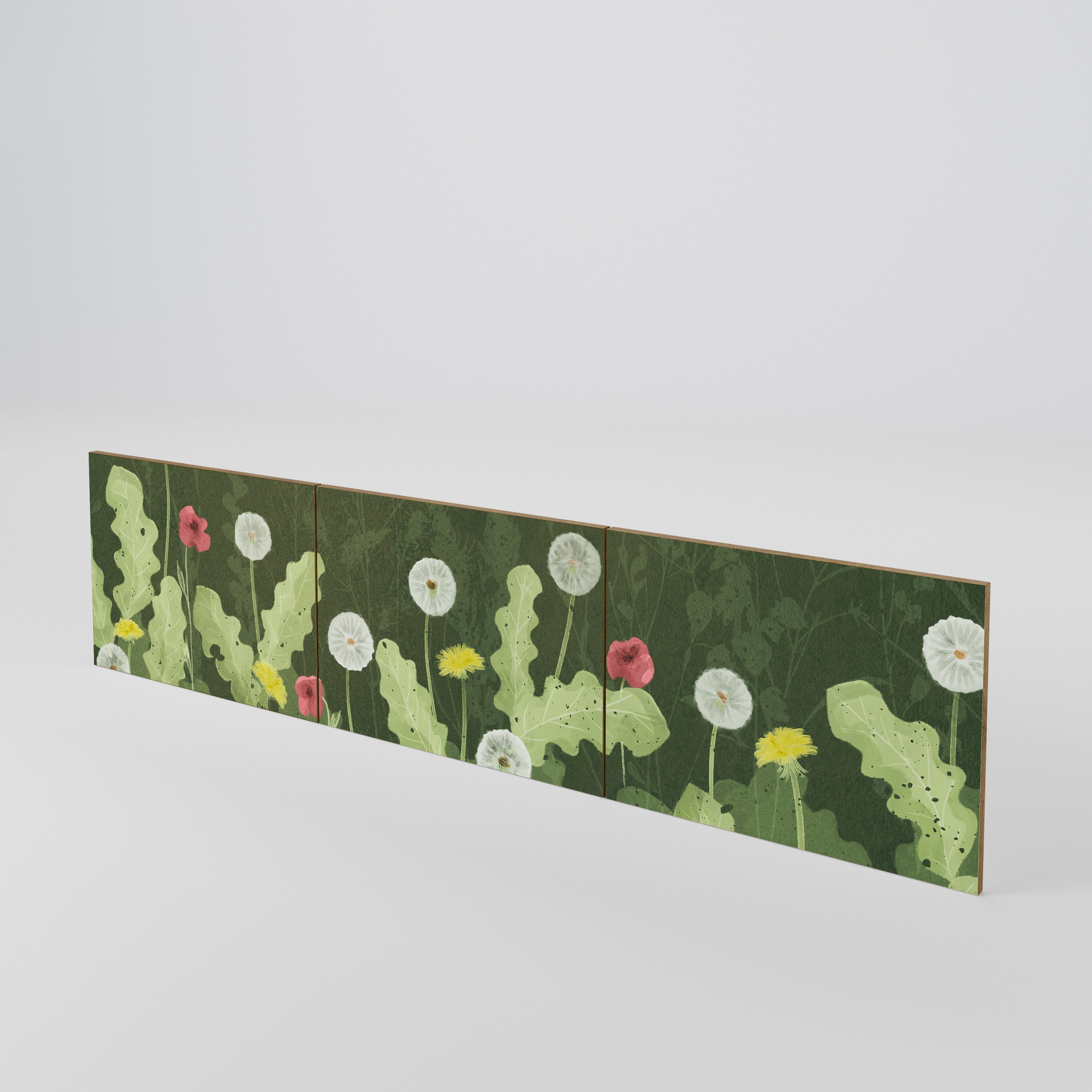 DANDELION AMUSE 3-teiliges TV-Lowboard Tür-Set