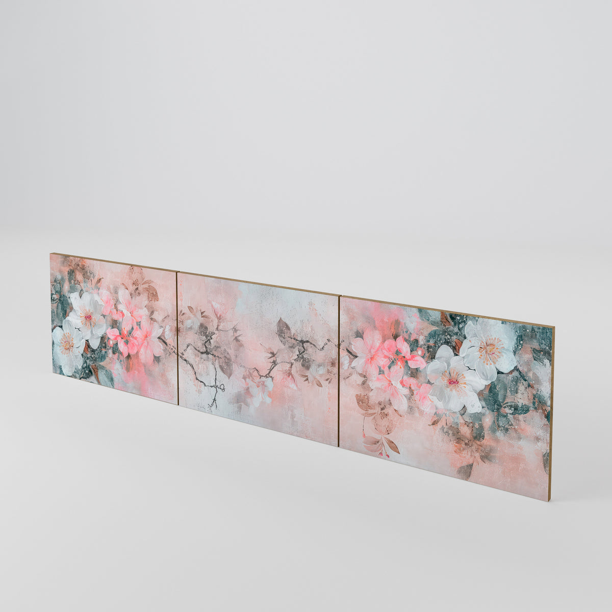CHERRY BLOSSOM 3-teiliges TV-Lowboard Tür-Set