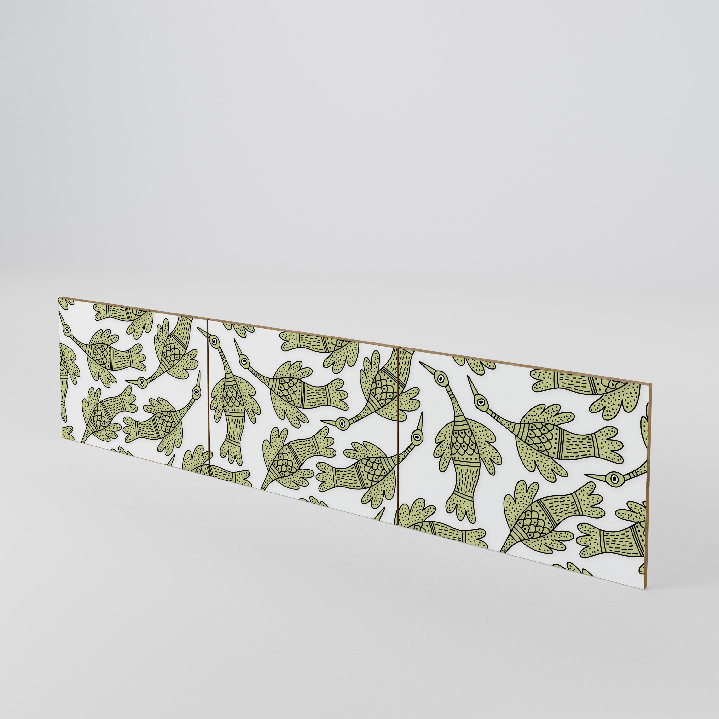 SEEDLING SONGBIRD 3-teiliges TV-Lowboard Tür-Set