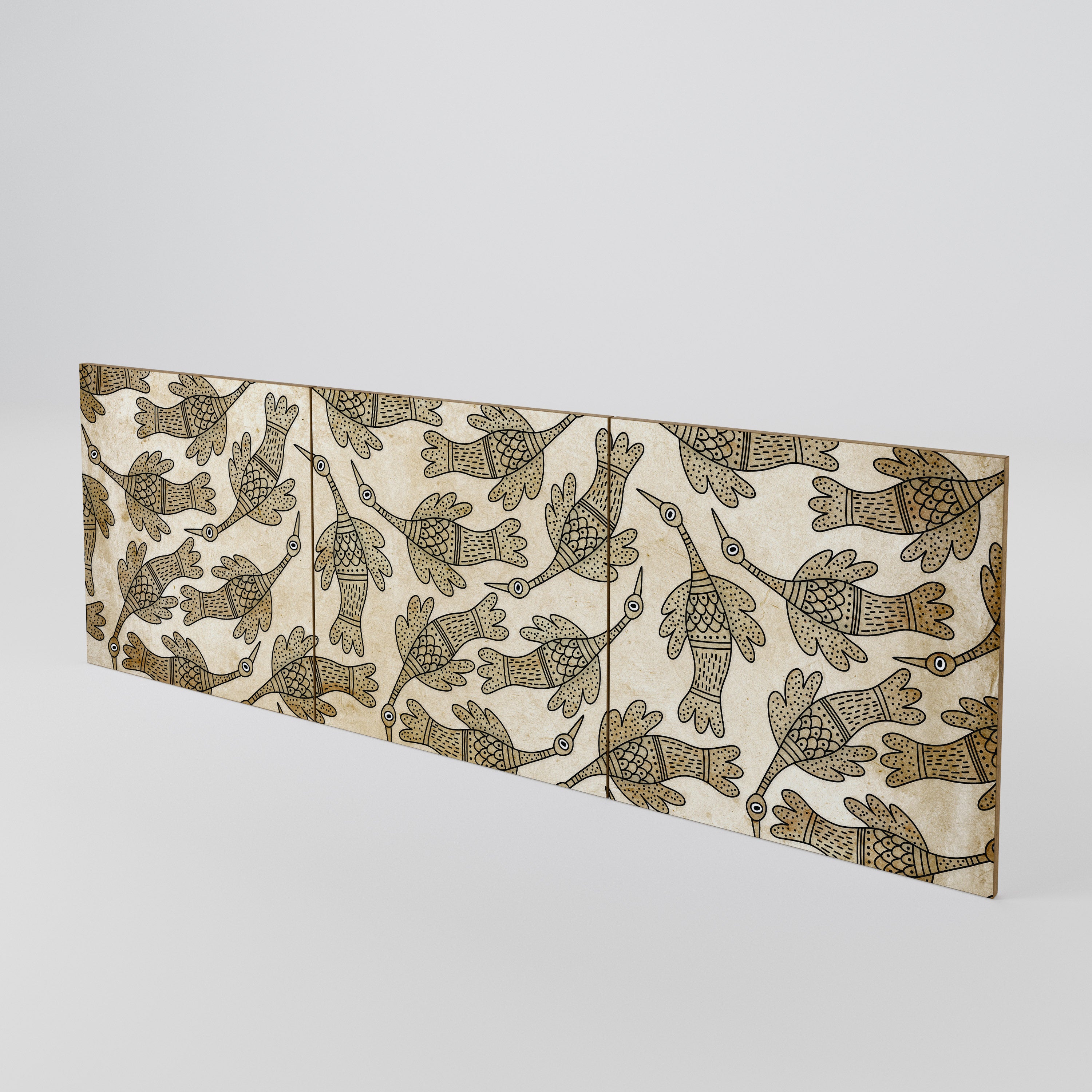 ALMONDINE SONGBIRD 3-Piece Sideboard Door Set