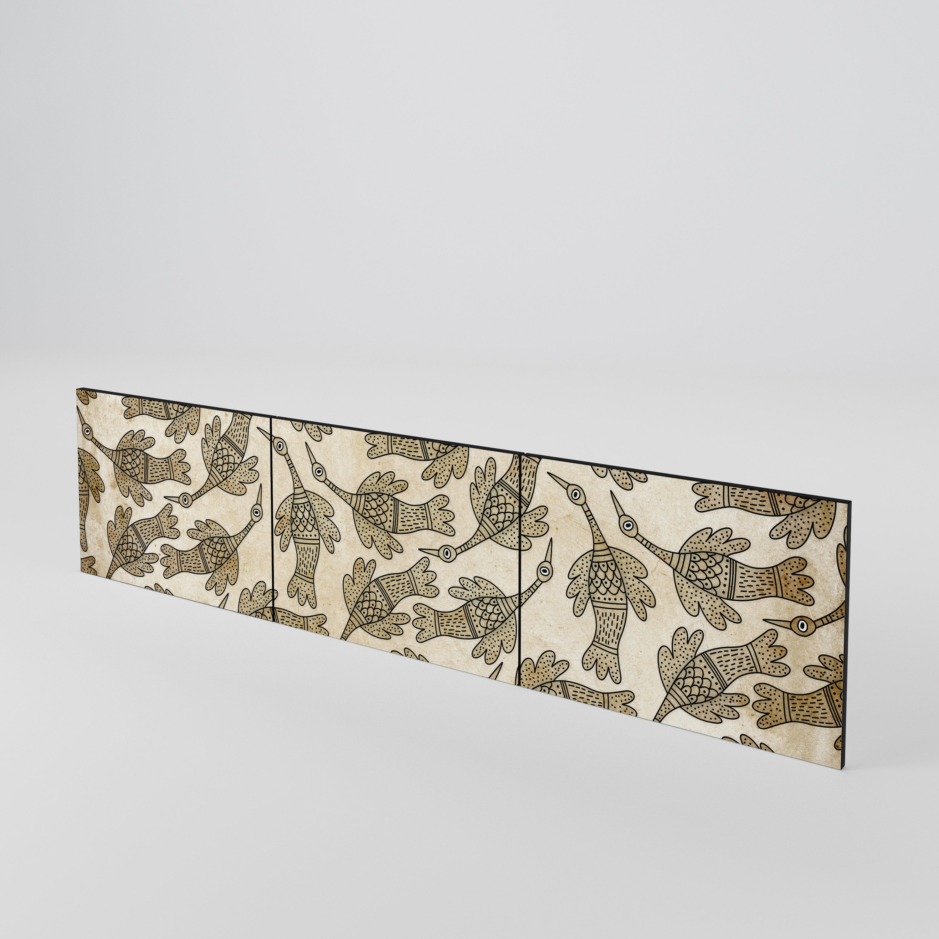 ALMONDINE SONGBIRD 3-teiliges TV-Lowboard Tür-Set